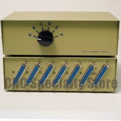 RJ45 Manual Switch 4 Port Box RJ45 Manual Switchbox - CNC Specialty Store